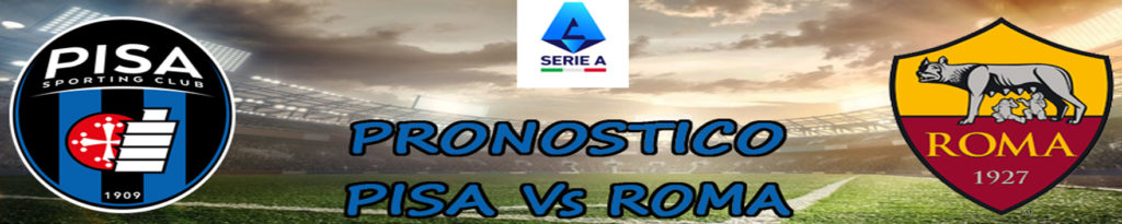 Pronostico Pisa Roma Serie A quote, statistiche dove vederla 3 pronostico-pisa-roma