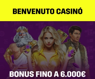 Bonus Benvenuto Casino